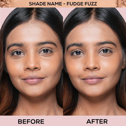 RENEE Bollywood Filter Pore Minimising Blurring Compact With Matte Finish & Full Coverage, 9 g