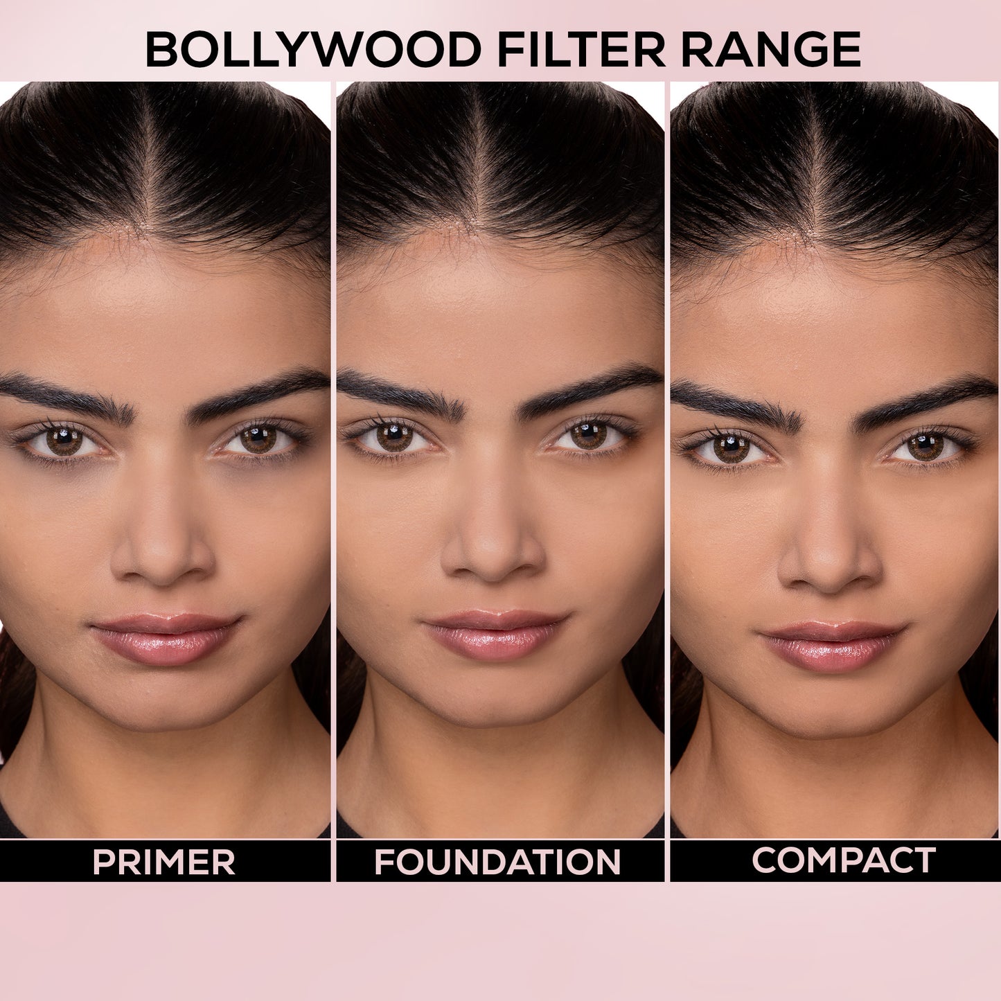 RENEE Bollywood Filter Pore Minimising Blurring Compact With Matte Finish & Full Coverage, 9 g