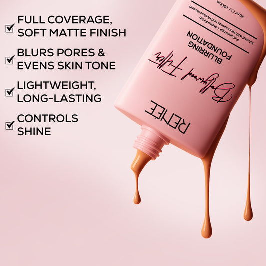 RENEE Bollywood Filter Blurring Matte Finish Liquid Foundation