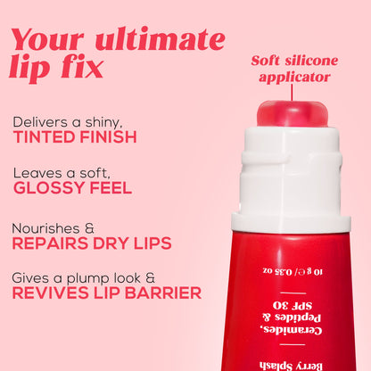 RENEE Juicy Fix Tinted Lip Balm With SPF 30, 10g