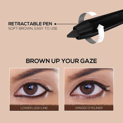 RENEE Hard Black & Pure Brown Kajal combo