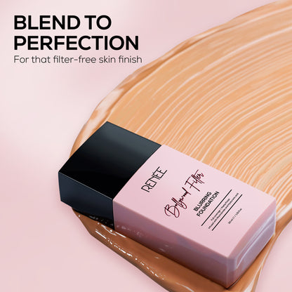 RENEE Bollywood Filter Pore Minimising Blurring Liquid Foundation With Matte Finish & Full Coverage, 30 ml