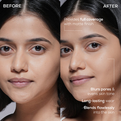 RENEE Bollywood Filter Pore Minimising Blurring Liquid Foundation With Matte Finish & Full Coverage, 30 ml