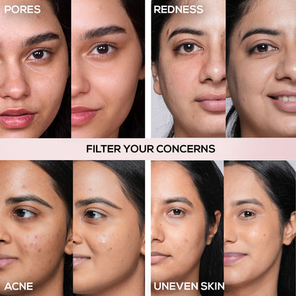 RENEE Bollywood Filter Pore Minimising Blurring Liquid Foundation With Matte Finish & Full Coverage, 30 ml