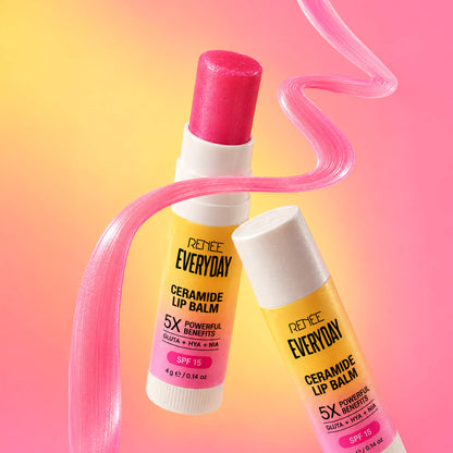 RENEE Everyday Ceramide Moisturizing Lip Balm For Dry Lips With SPF 15