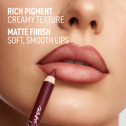 RENEE Curve Matte Lip Liner With Sharpener, 2.5g