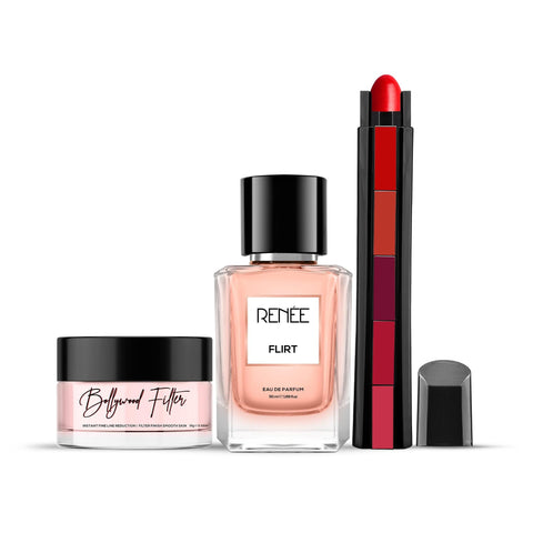 RENEE Fab Glam Combo - Flirt, Fab 5 & Bollywood Filter