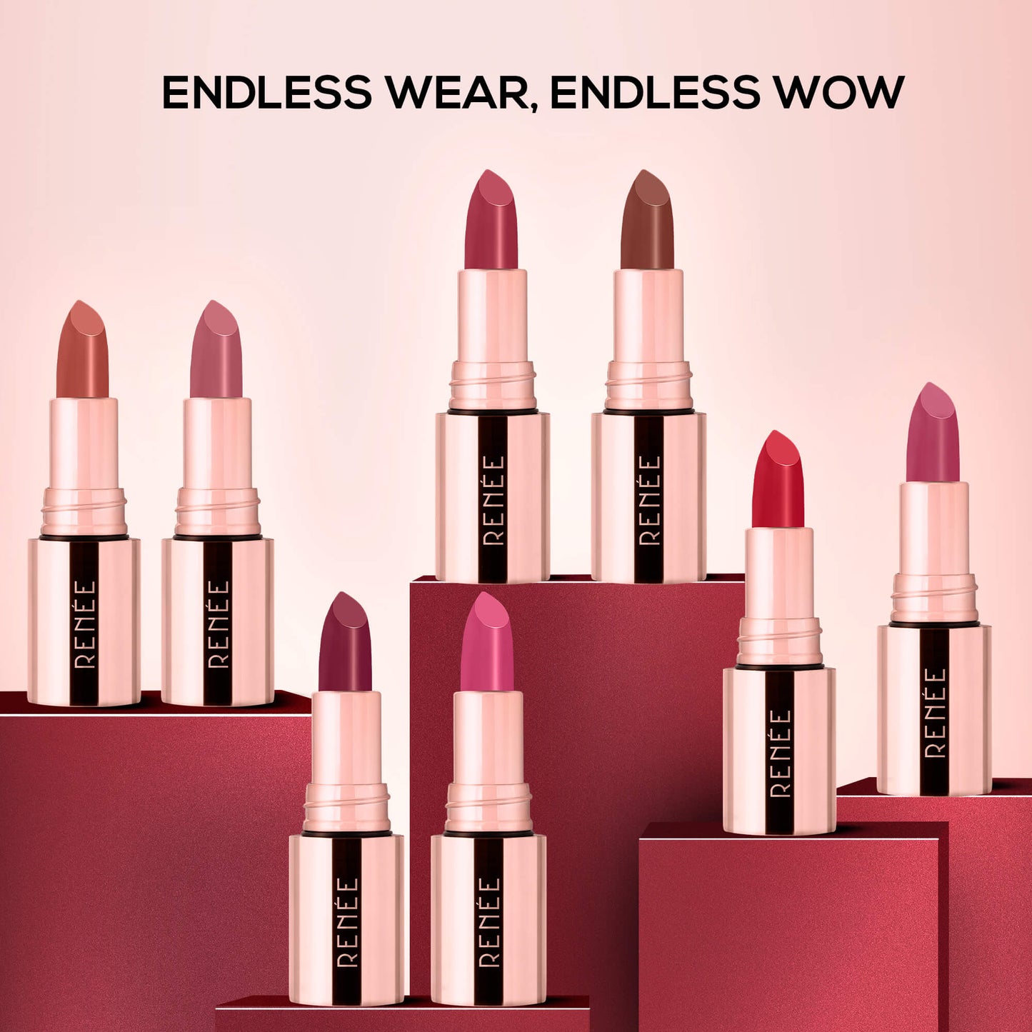 RENEE Everstay Long Stay Matte Lipstick, 4.2 g