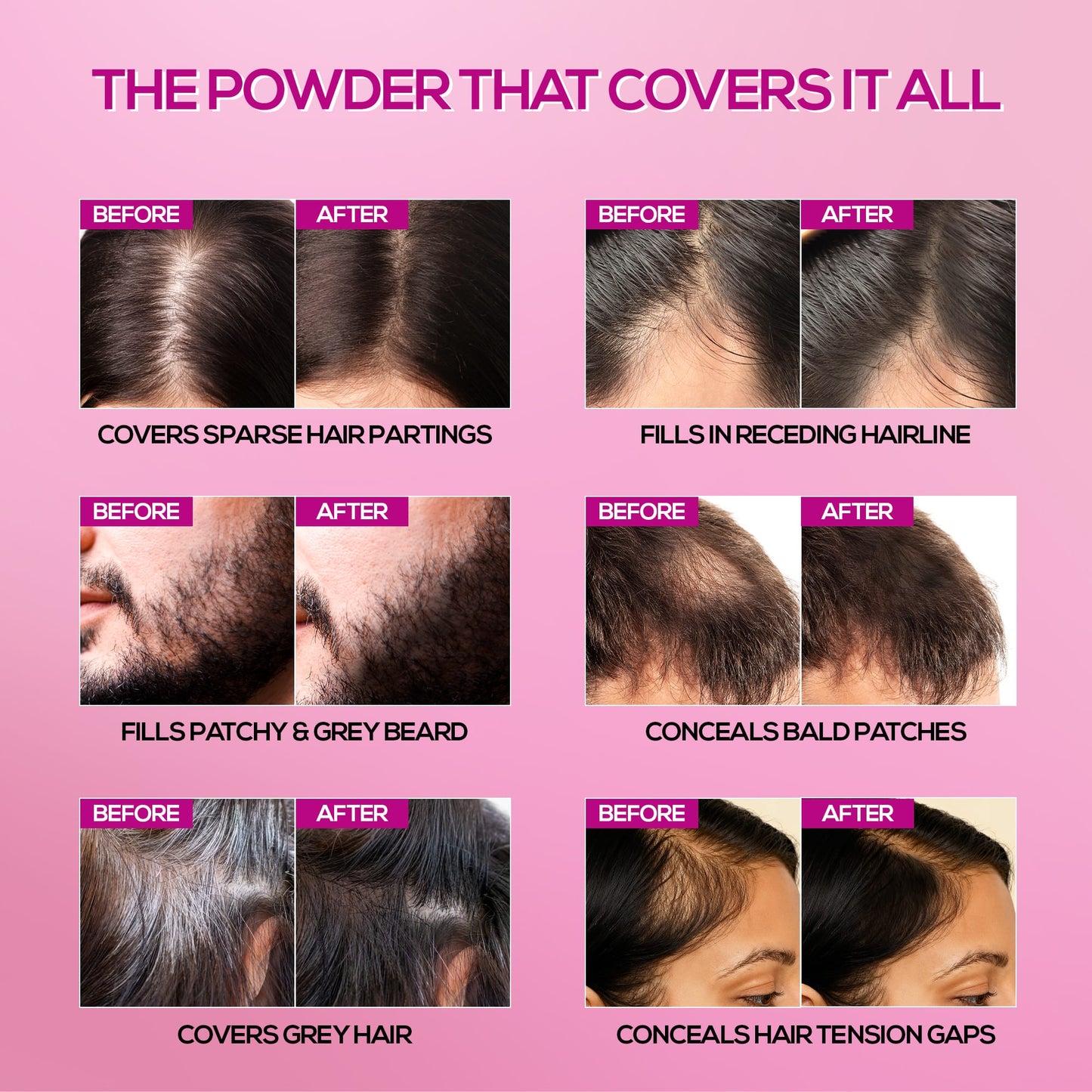 RENEE Cover Up Hair Powder, 4g