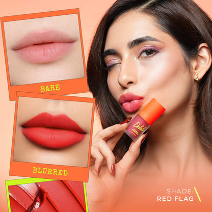 RENEE Delulu Blurring Matte Liquid Lipstick, 4ml