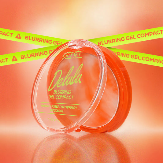 RENEE Delulu Blurring Gel Compact With Matte Finish, Controls Excess Oil & Reduces Shine