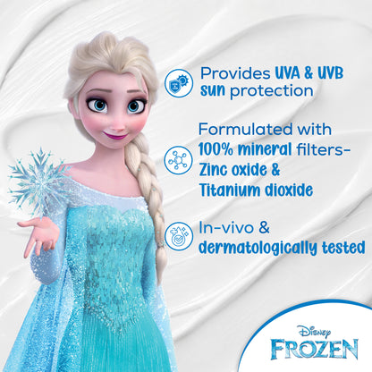 Disney Frozen Elsa Mineral Sunscreen With SPF 30 For Kids & Preteens by Princess by RENEE
