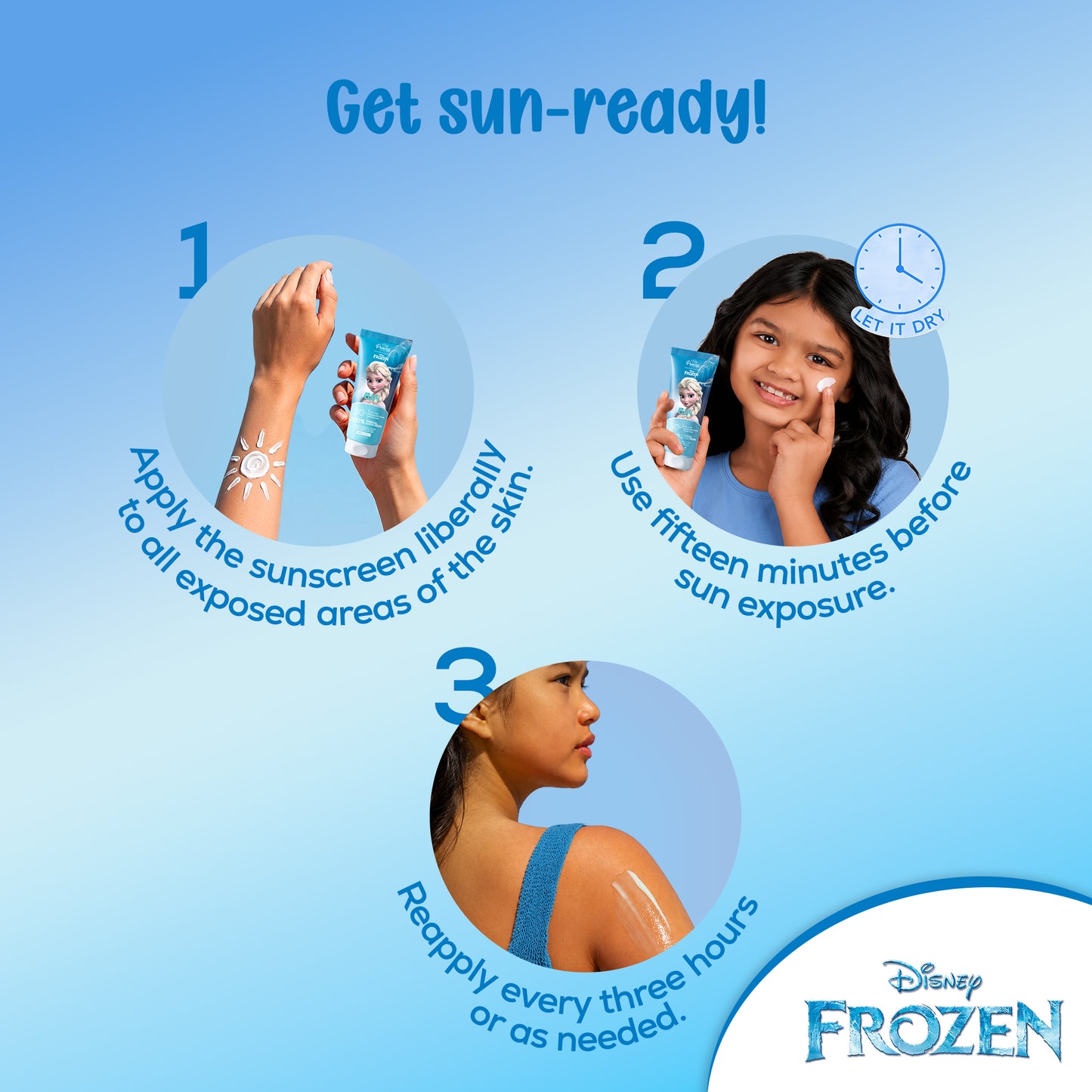 Disney Frozen Elsa Mineral Sunscreen With SPF 30 For Kids & Preteens by Princess by RENEE