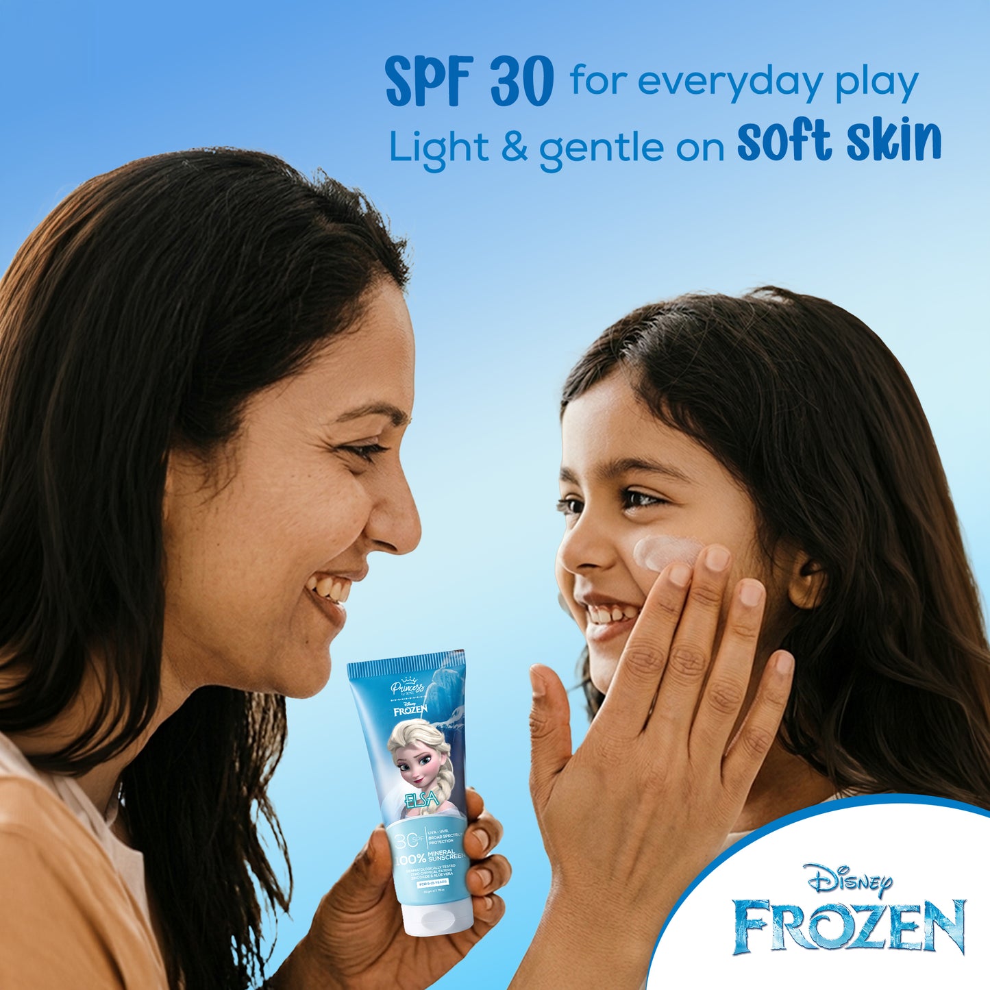 Disney Frozen Elsa Mineral Sunscreen With SPF 30 For Kids & Preteens by Princess by RENEE