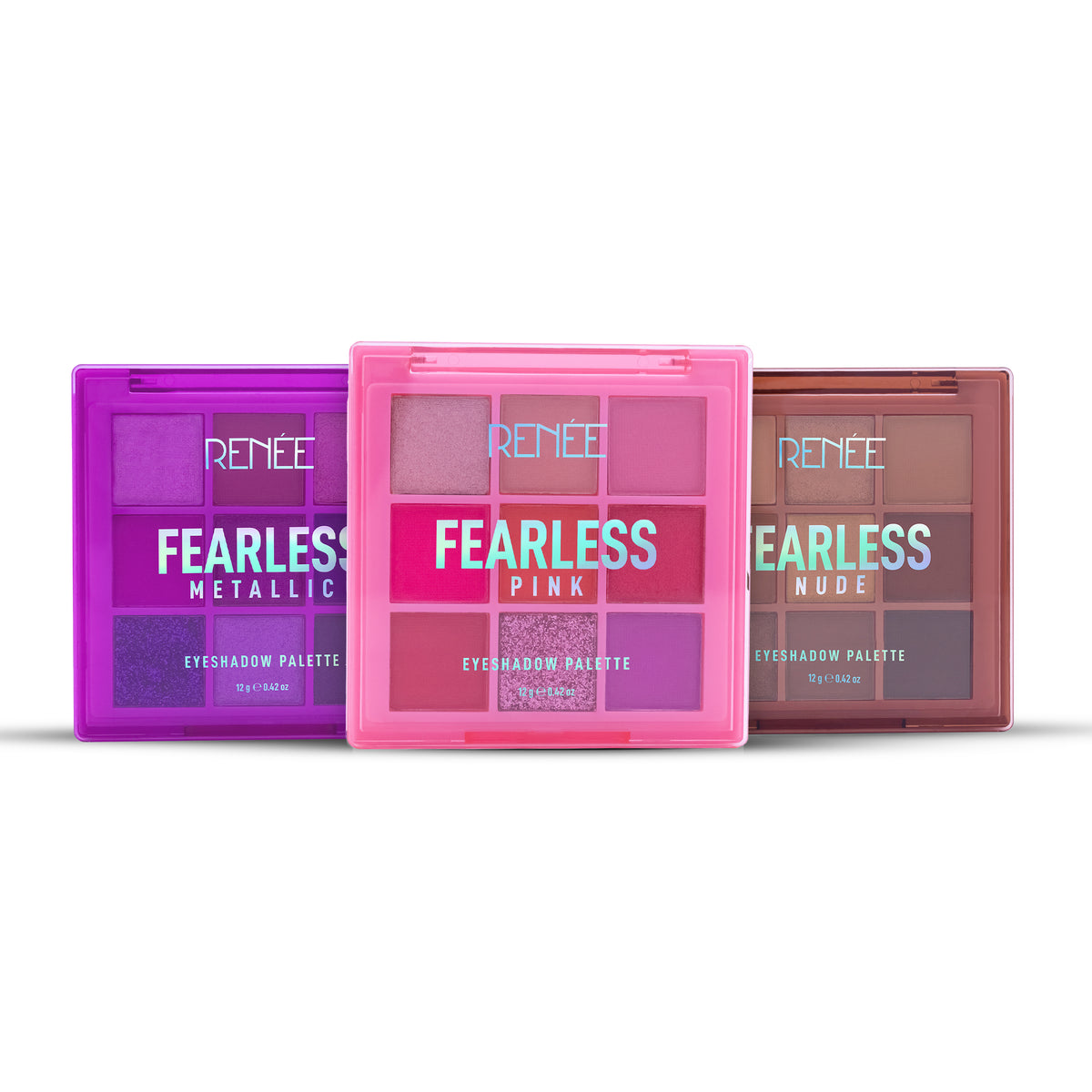 RENEE Fearless Eyeshadow Palette Pack Of 3