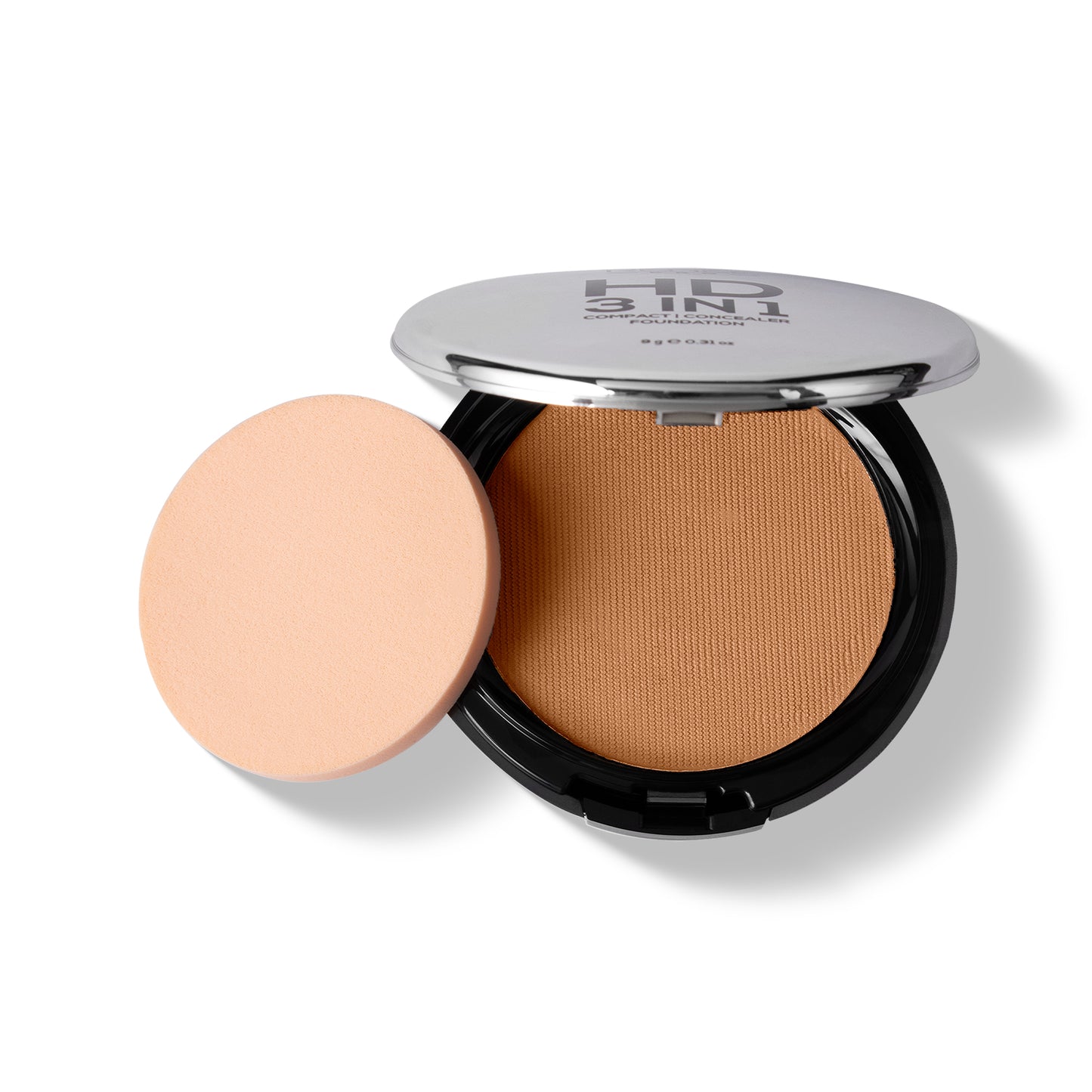 RENEE Pro HD 3-IN-1 Compact, Works as Concealer, Foundation & Powder With SPF 20, 9 Gm