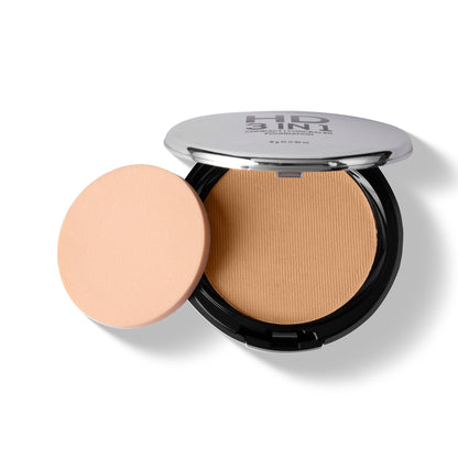 RENEE Pro HD 3-IN-1 Compact, Works as Concealer, Foundation & Powder With SPF 20, 9 Gm