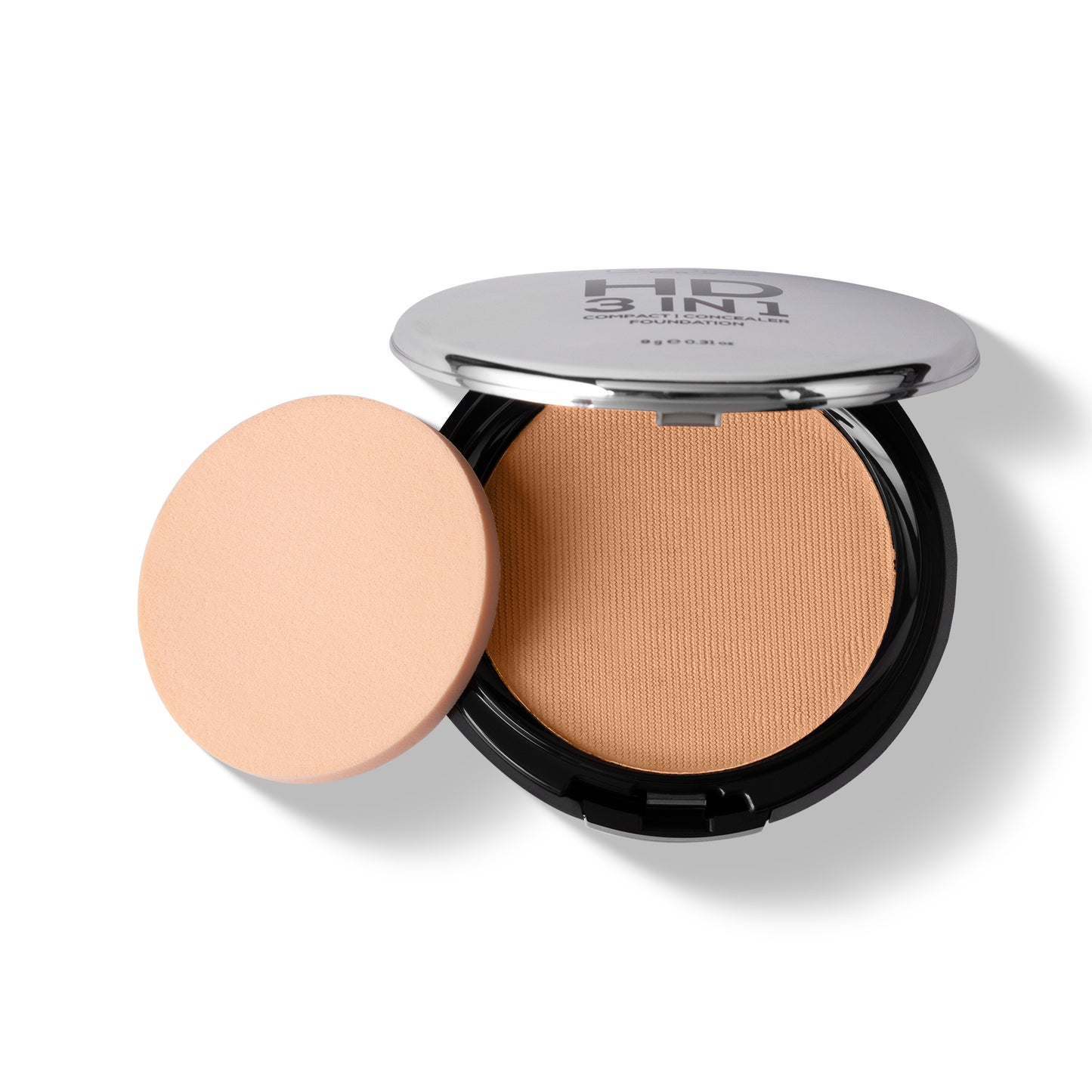 RENEE Pro HD 3-IN-1 Compact, Works as Concealer, Foundation & Powder With SPF 20, 9 Gm