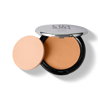 RENEE Pro HD 3-IN-1 Compact, Works as Concealer, Foundation & Powder With SPF 20, 9 Gm