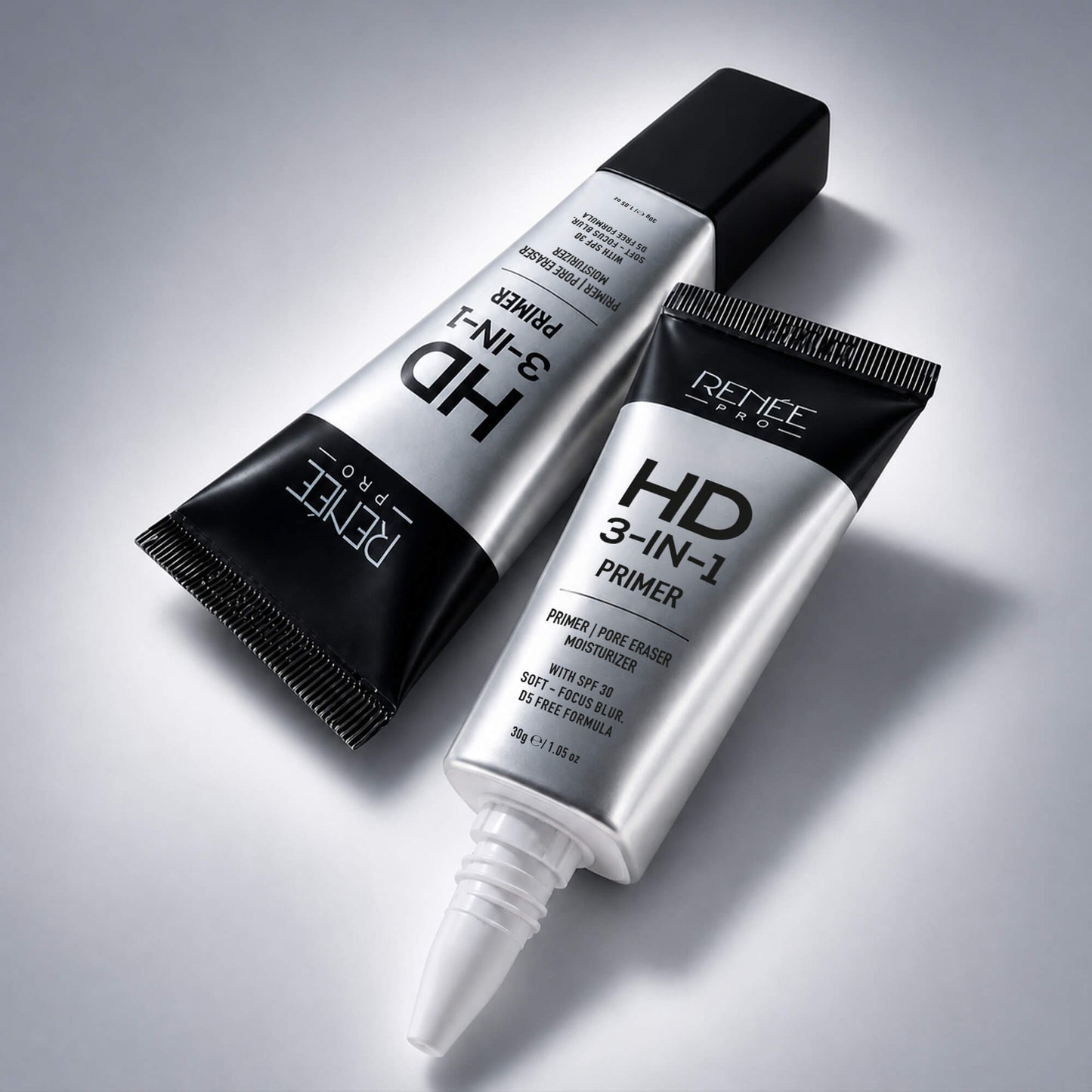 RENEE PRO HD 3-In-1 Primer, Blurs Pores & Fine Lines, Smooths & Moisturizes Skin With SPF 30