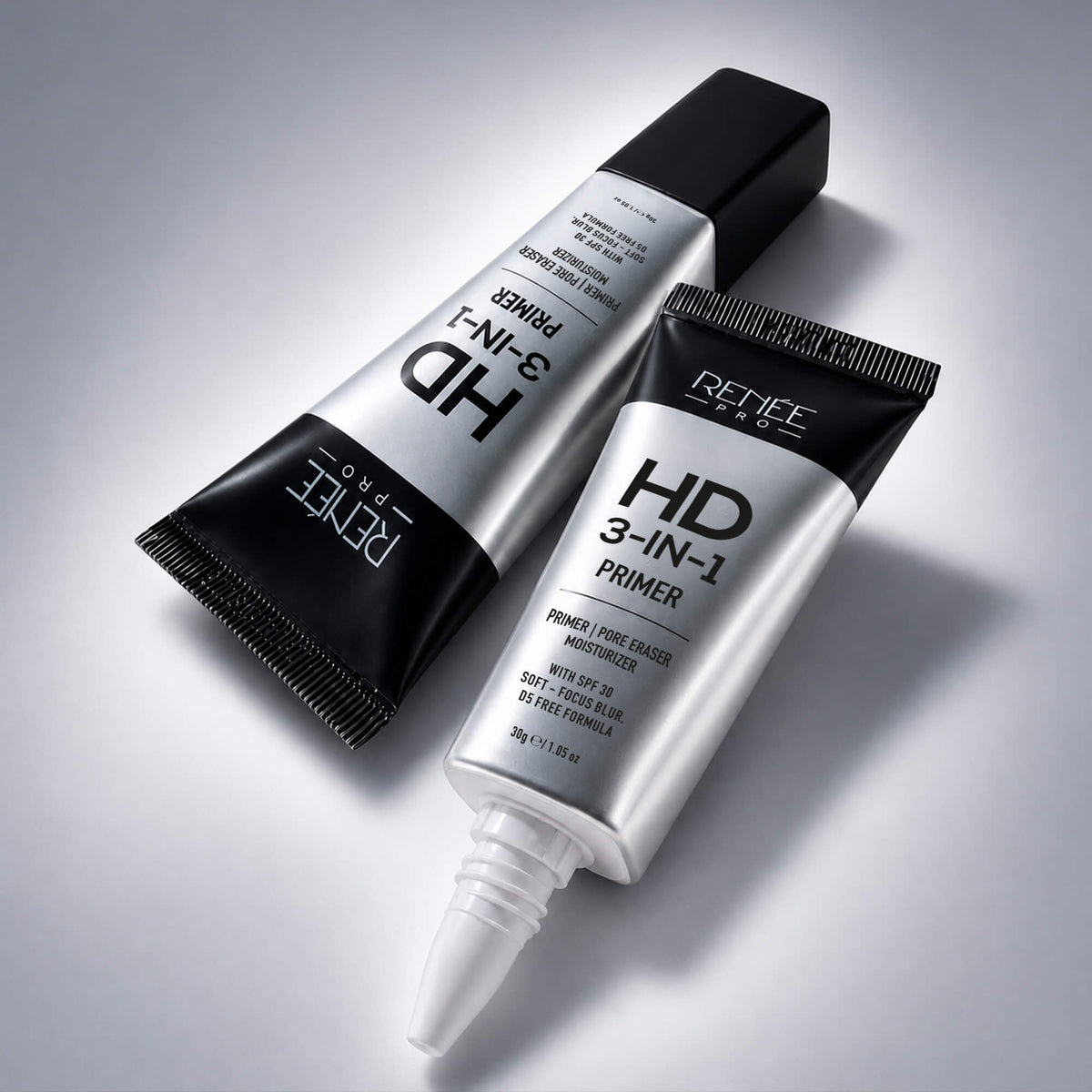 RENEE PRO HD 3-In-1 Primer, Blurs Pores & Fine Lines, Smooths & Moisturizes Skin With SPF 30