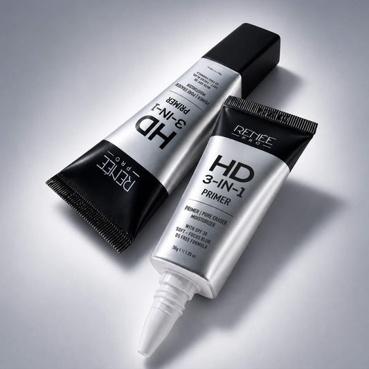 RENEE PRO HD 3-In-1 Primer, Blurs Pores & Fine Lines, Smooths & Moisturizes Skin With SPF 30