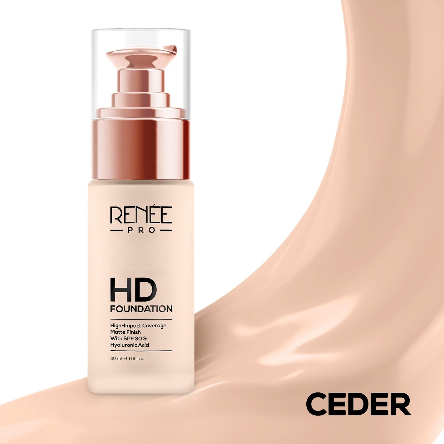 RENEE PRO HD Foundation,  30 Ml