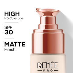 RENEE PRO HD Foundation,  30 Ml