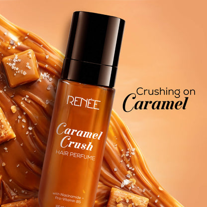 RENEE Hair Perfume Caramel Crush, With Niacinamide & Provitamin B5, 100ml