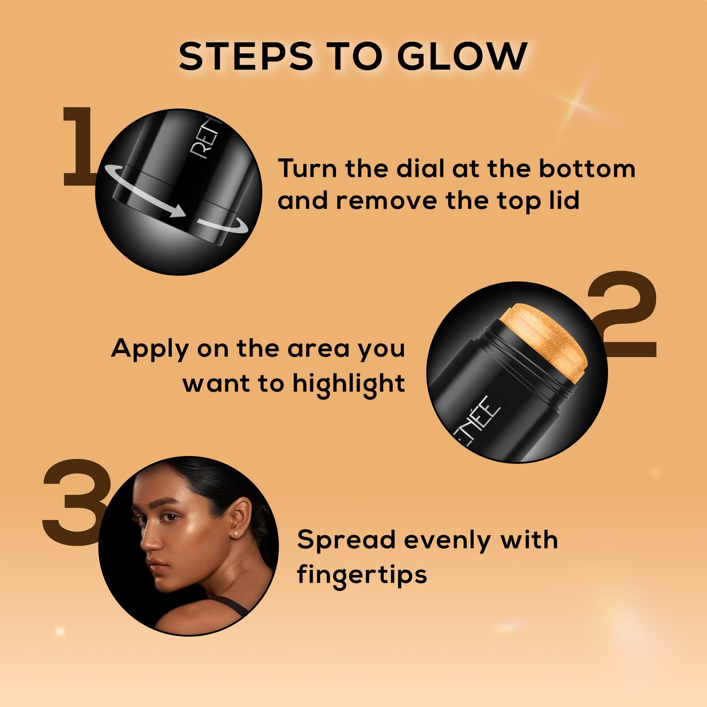 RENEE Hot Shot Face & Body Glowstick 30gm