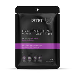 RENEE Hyaluronic Acid & Aloe Sheet Mask, 20ml