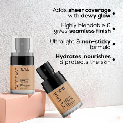 RENEE Face Base Serum Foundation, 25ml