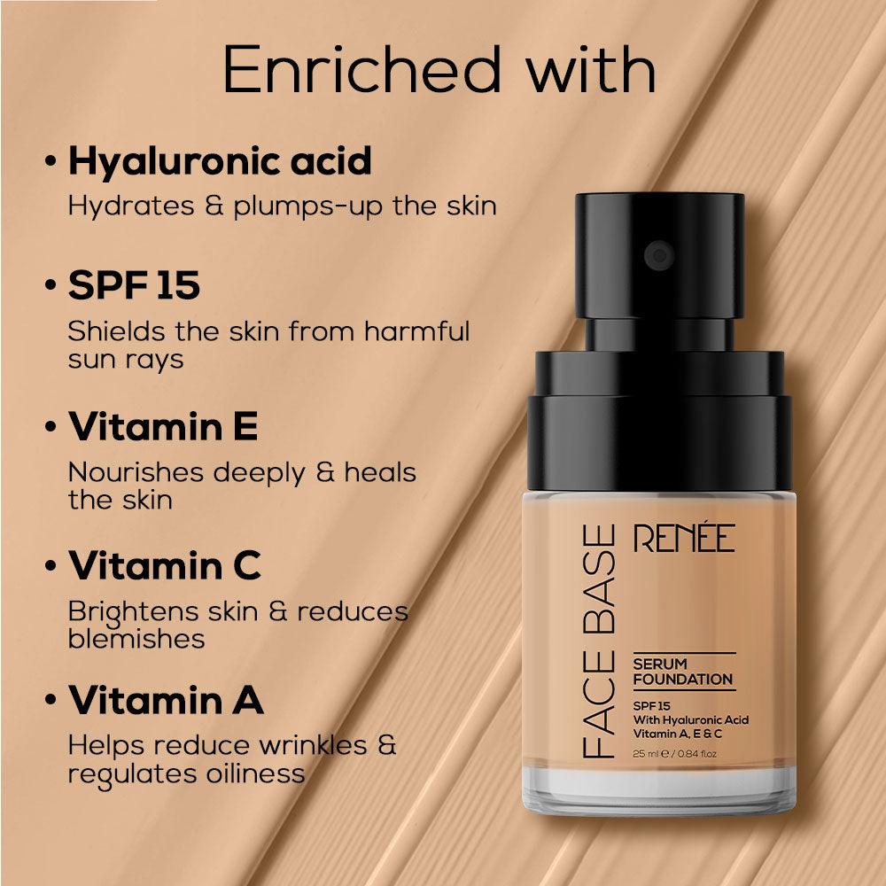 RENEE Face Base Serum Foundation, 25ml