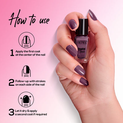 RENEE Insta Touch Nail Paints - Set of 4