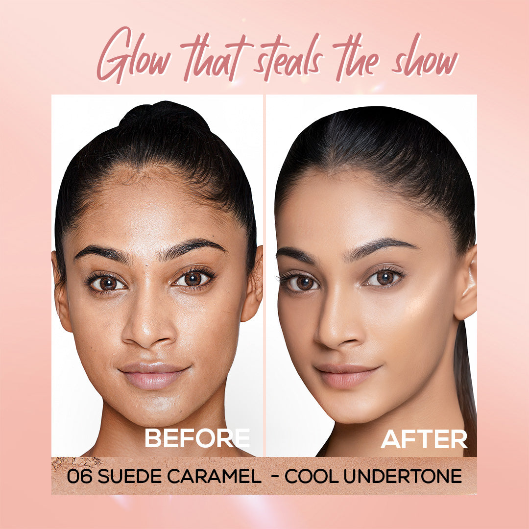 RENEE Lumi Glow Highlighting Compact with 3D Glow For Luminous Skin, 9g