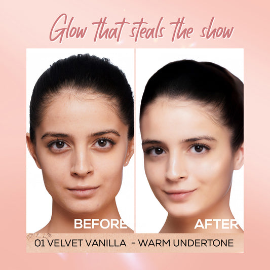 RENEE Lumi Glow Highlighting Compact with 3D Glow For Luminous Skin, 9g