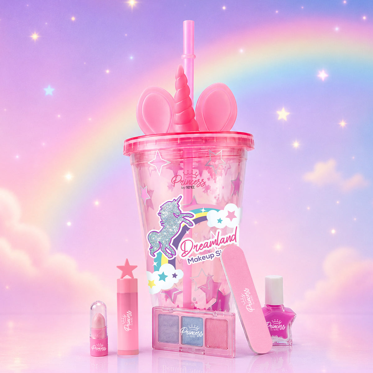 Dreamland Makeup Sipper For Kids & Preteens by Princess By RENEE