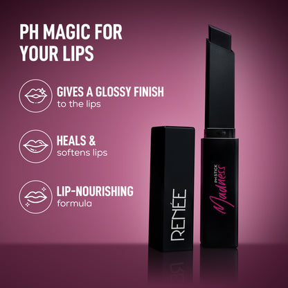 RENEE Madness pH Lipstick, 3g