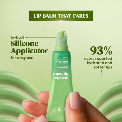 RENEE Matcha Lip Balm With SPF 50, 10g