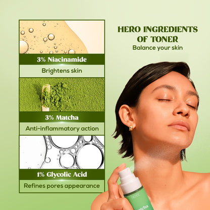 RENEE Matcha Skincare Trio