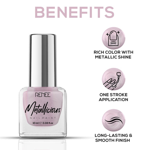RENEE Metallicious Nail Paint 10ml