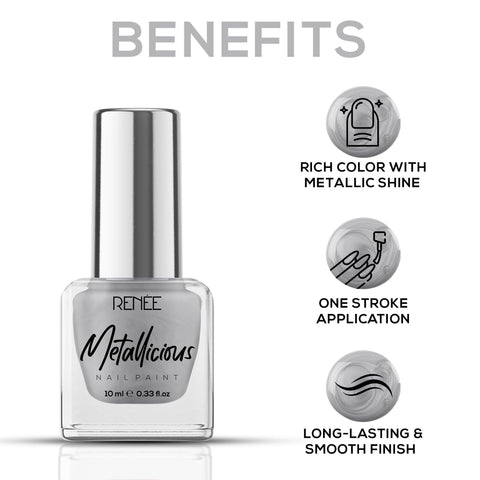 RENEE Metallicious Nail Paint 10ml