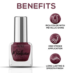 RENEE Metallicious Nail Paint 10ml