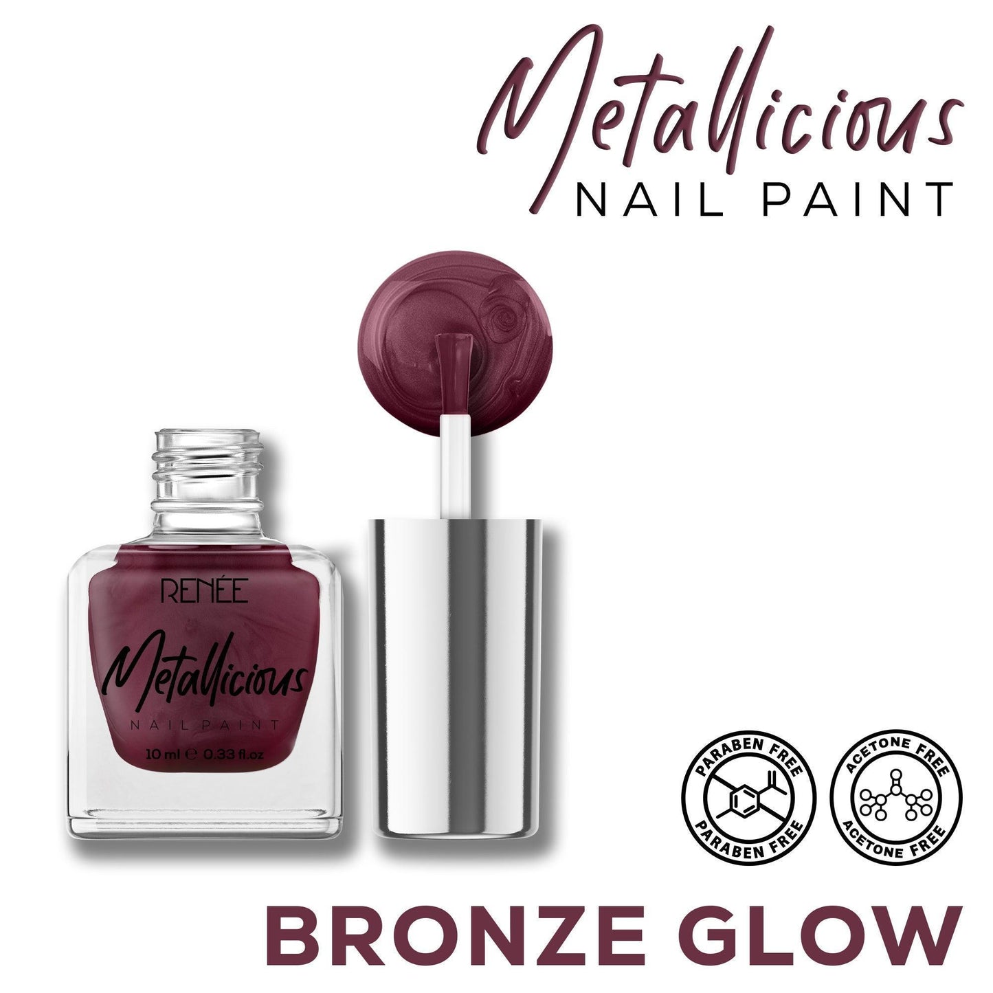 RENEE Metallicious Nail Paint 10ml