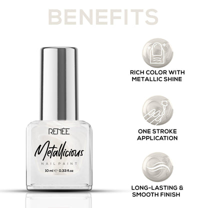 RENEE Metallicious Nail Paint 10ml