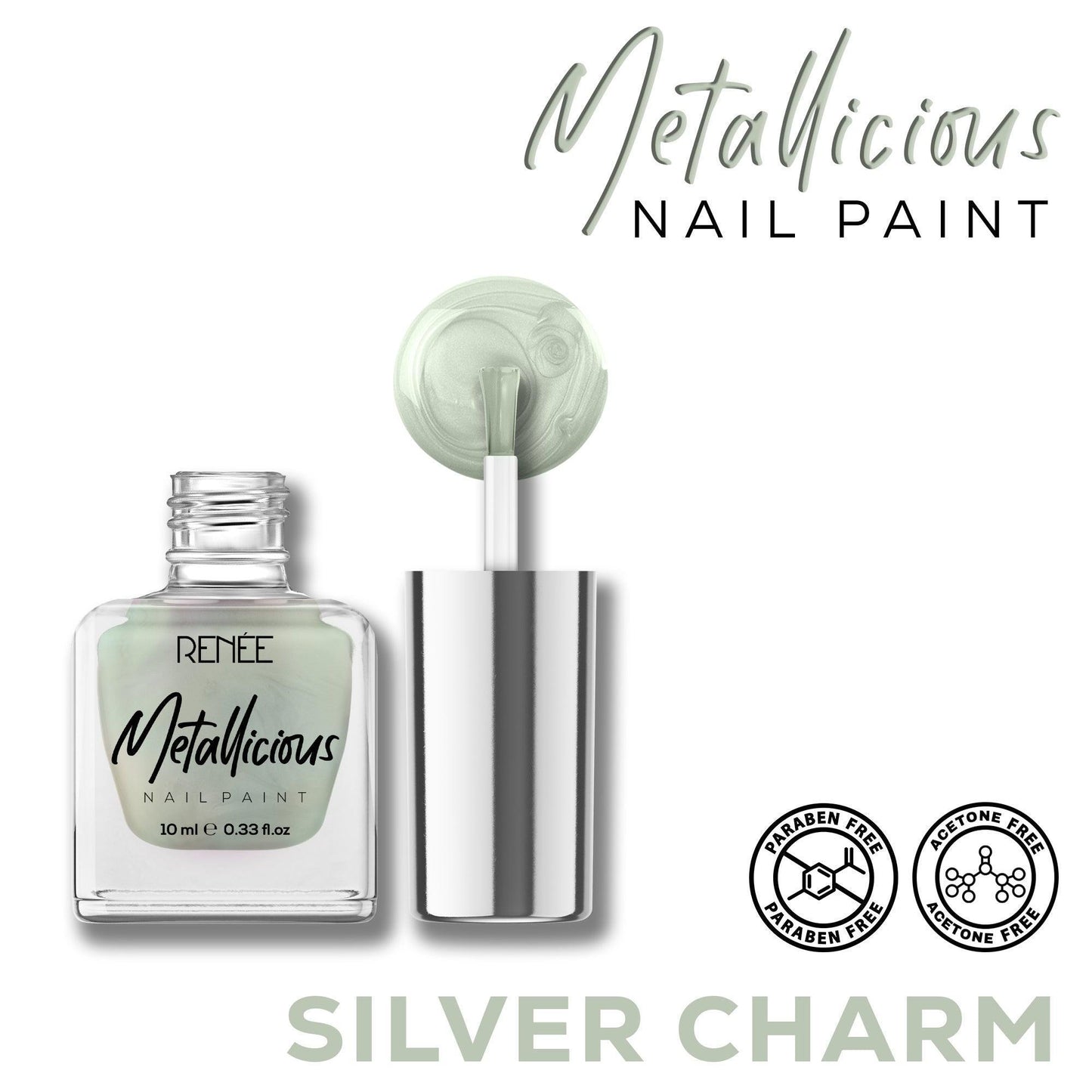 RENEE Metallicious Nail Paint 10ml