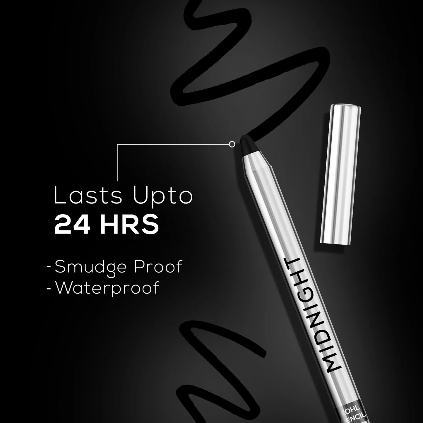 RENEE Midnight Kohl Pencil & Volumax Mascara Combo