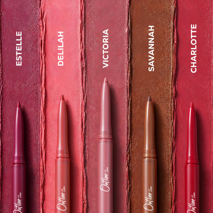 RENEE Outline Smudge-proof, Matte Lip Liner, Set of 5