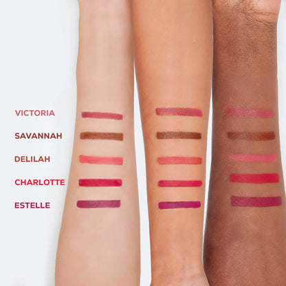 RENEE Outline Smudge-proof, Matte Lip Liner, Set of 5