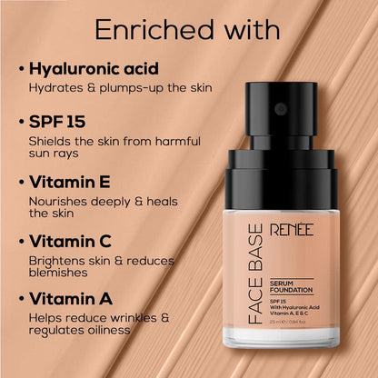 RENEE Face Base Serum Foundation, 25ml